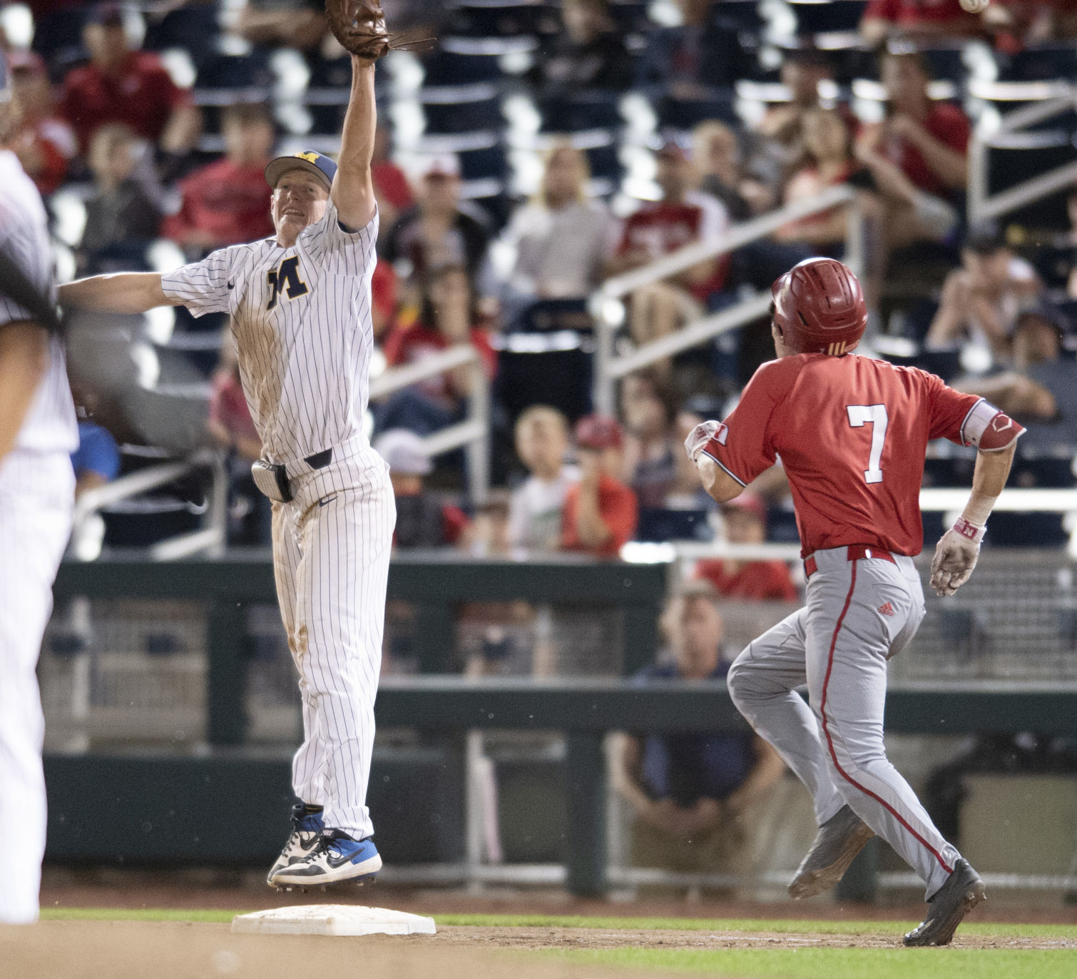 Nebraska vs. Michigan, second game, 5.25